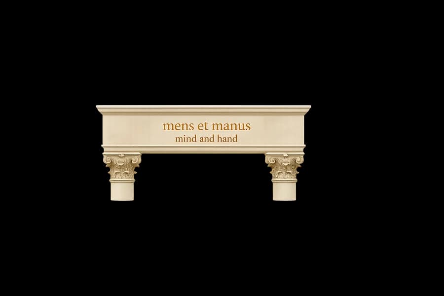 Mens et manus — mind and hand